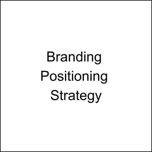 Branding, Strategy, Positioning Work For DTC Brands