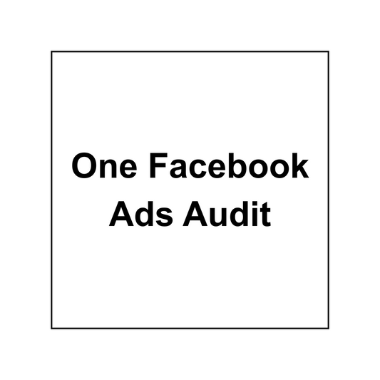 facebook ads audit