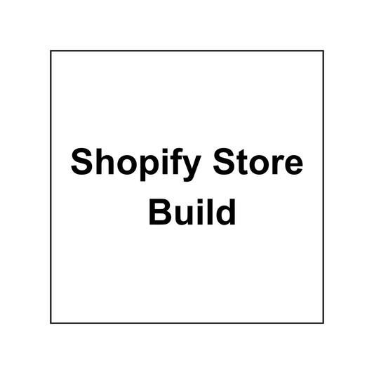 Shopify Store Build